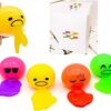 Stress Relief Vomiting Egg Yolk Stress Ball - Novelty Fidget Toy