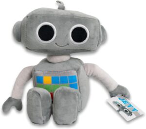 Listener Kids Stuffed Robot Plush Toy Jett The Robot