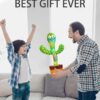 Singing Cactus Dancing Musical Toy