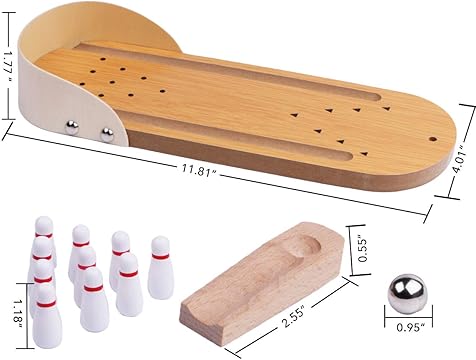 Table Top Mini Bowling Game Set-Tabletop